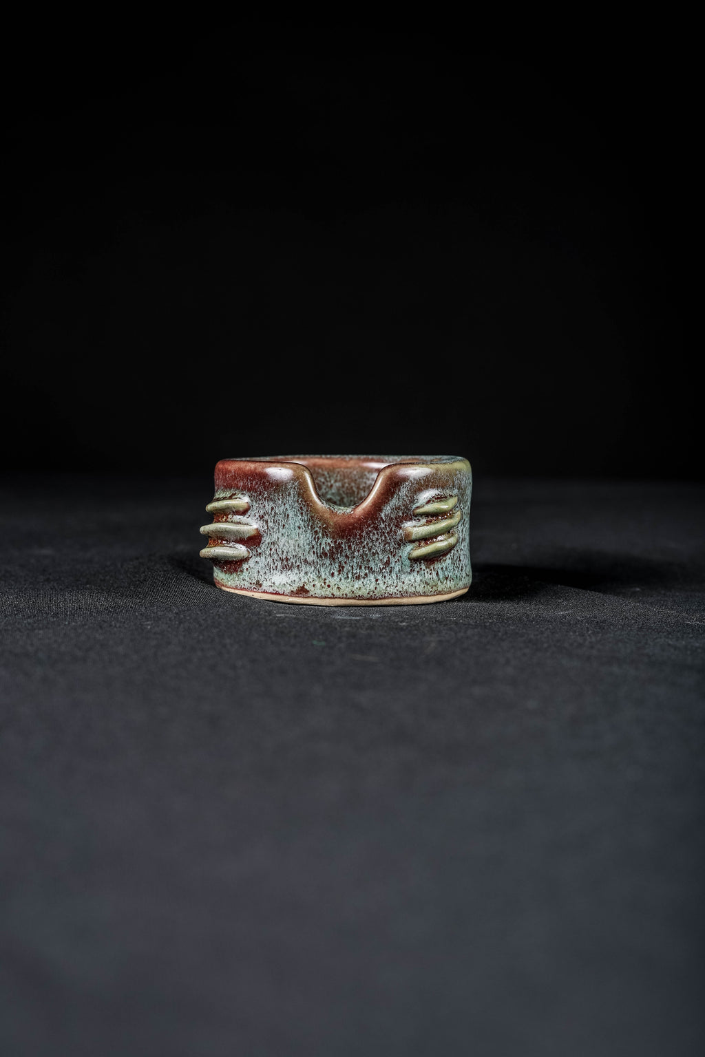 Mushroom Ashtray - 1/1 Hand Sculpted Ceramic Ashtray