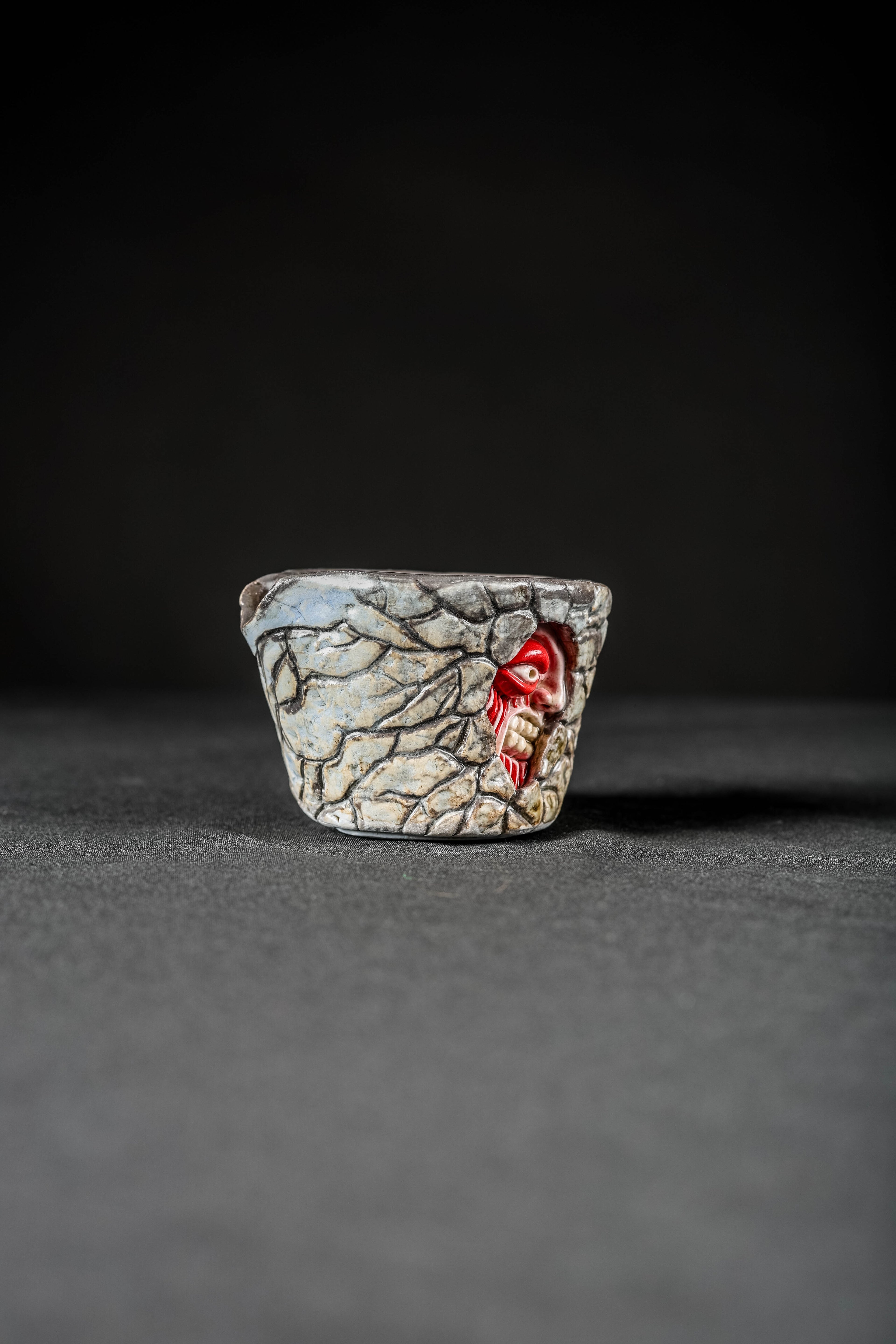 The Wall - 1/1 Hand-Sculpted Ceramic Titan Mug
