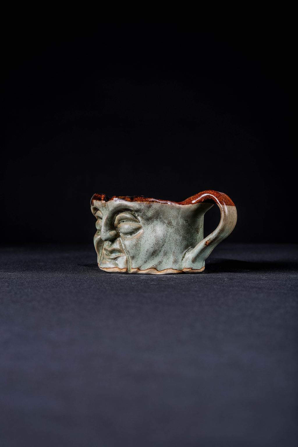 LizardPerson - 1/1 Hand Sculpted Ceramic Mug