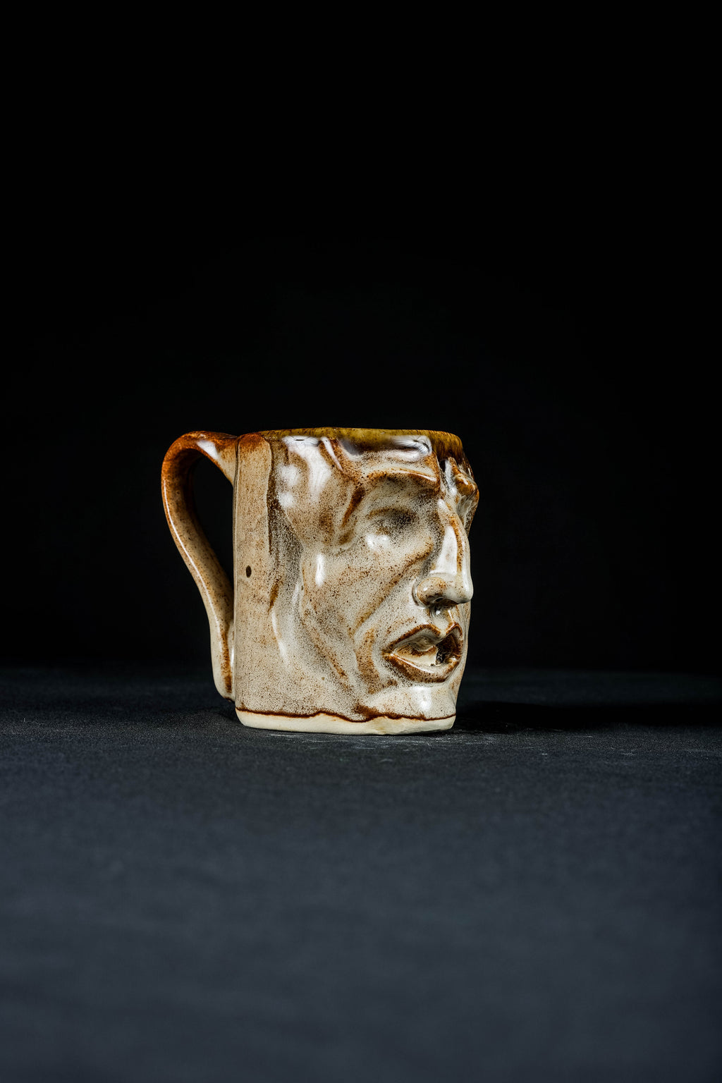 Merab - 1/1 Hand Sculpted Large Ceramic Mug