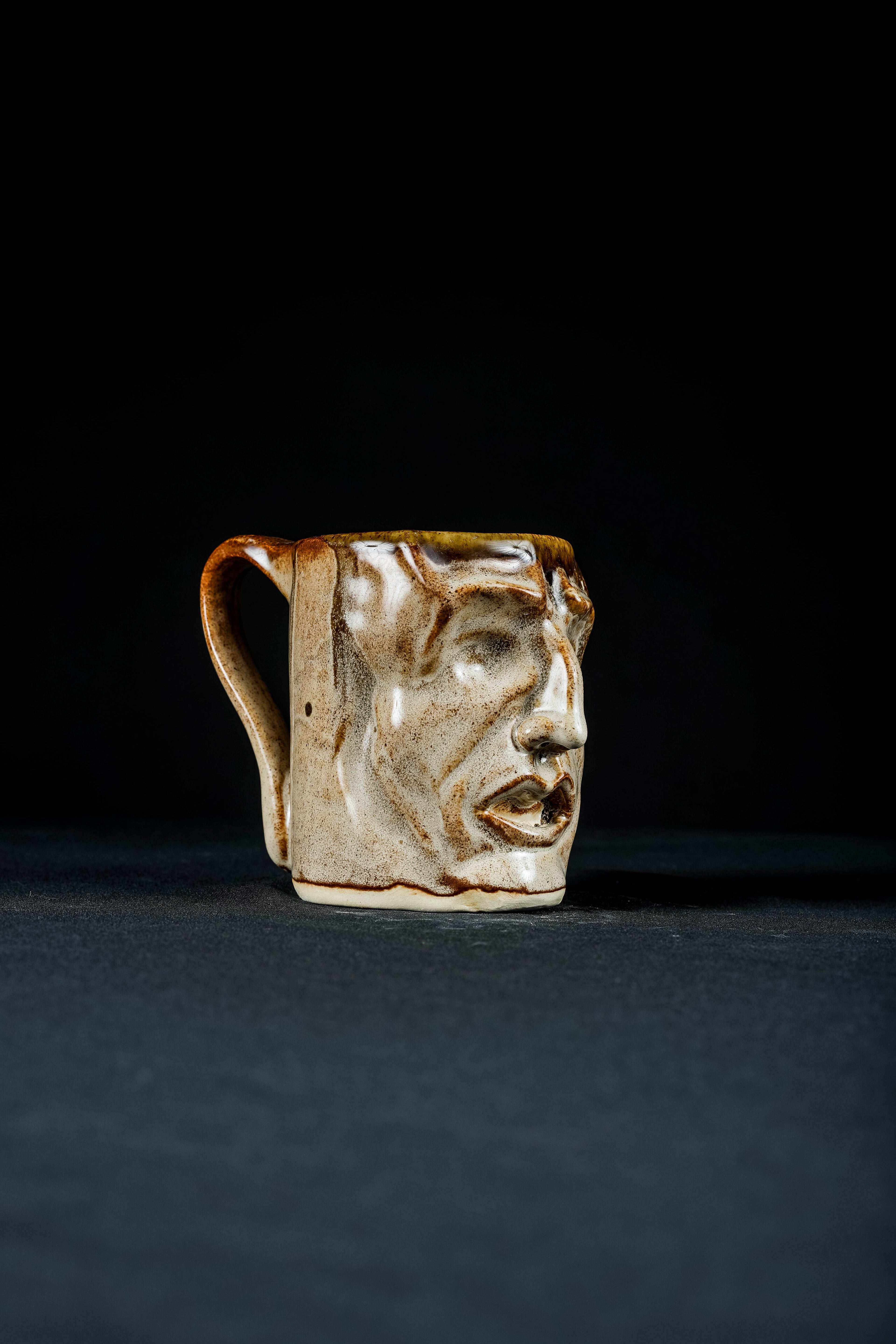 Merab - 1/1 Hand Sculpted Large Ceramic Mug