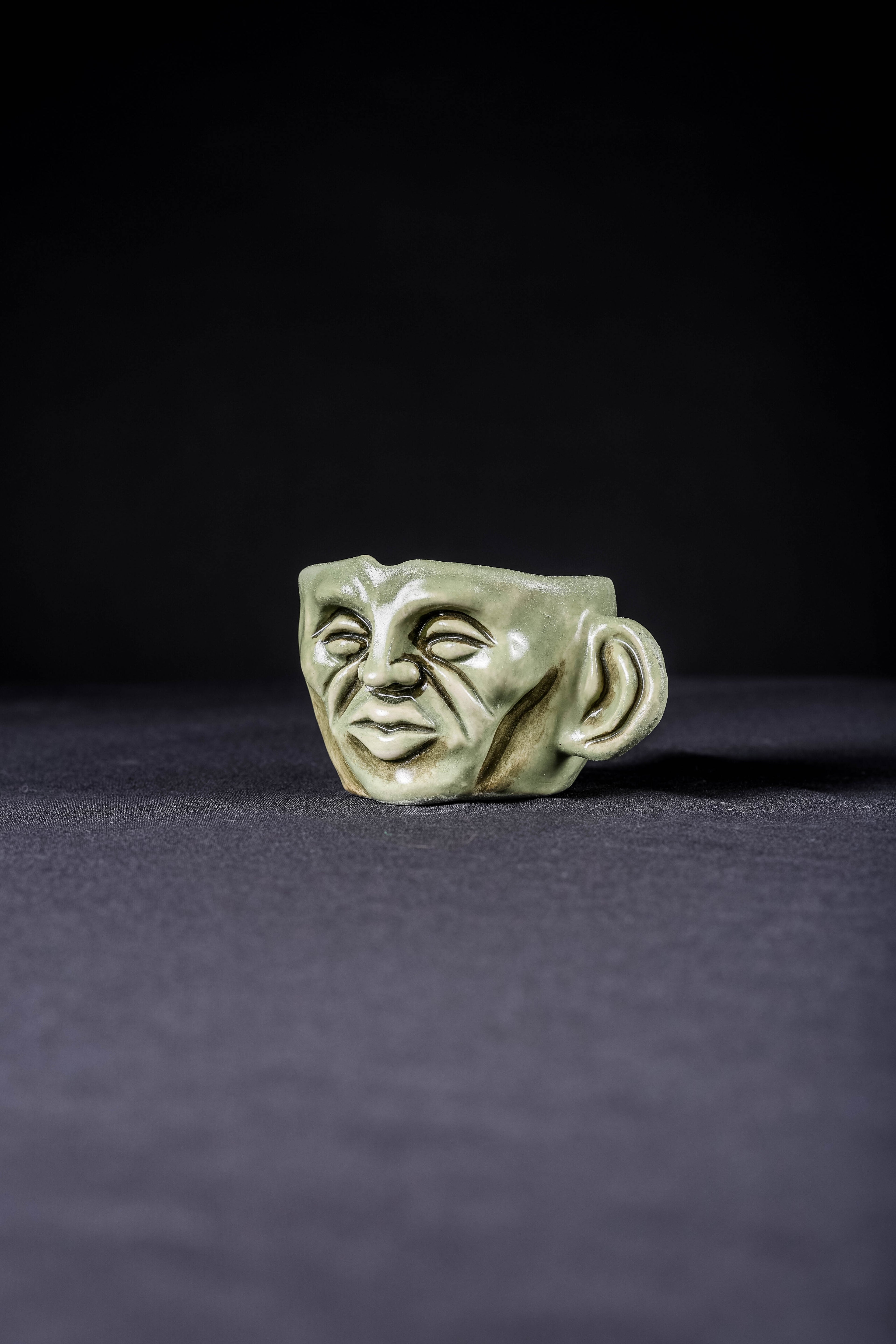 Genesis - 1/1 Hand Sculpted Ceramic Face Mug